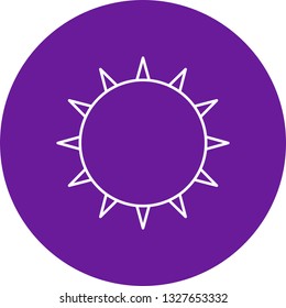 Vector Sun Icon