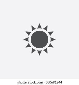 Vector Sun Icon