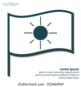 Vector sun icon