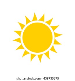 vector sun icon