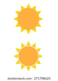 Vector Sun Icons 