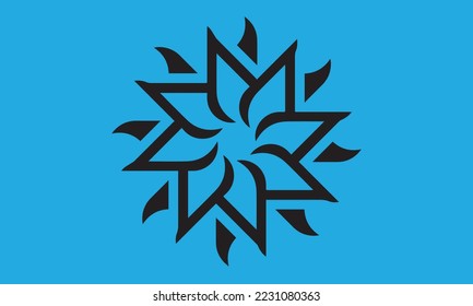 vector with sun logo to use as background
