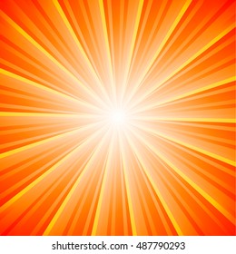 Vector Sun Rays