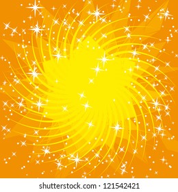 Vector Sun Sunburst Pattern