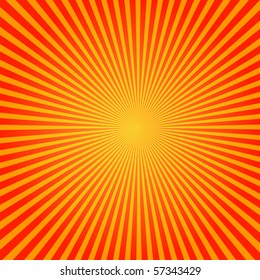 Vector Sun Sunburst Pattern