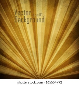 Vector Sunbeams Background.