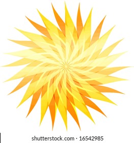 Vector Sunburst