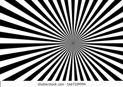 Vector Sunburst, Abstract background pattern.