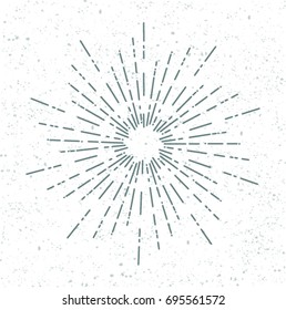 vector of  sunburst or explosion.Vector graphic illustration