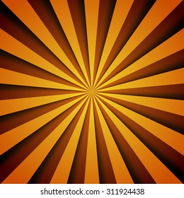 vector sunburst pattern. vintage retro round striped background