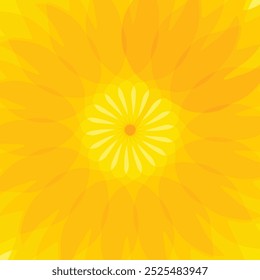 Vector sunflower icon stock illustration