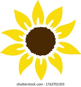 1,043 Sunflower Stencils Images, Stock Photos & Vectors | Shutterstock