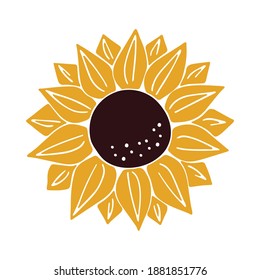 Free Free 114 Simple Vintage Sunflower Clipart SVG PNG EPS DXF File