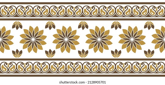 Seamless Vector Floral Wallpaper Stock Vector (Royalty Free) 1083763472