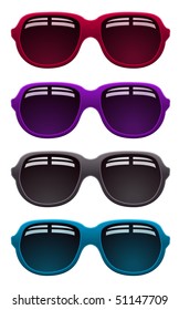 vector sunglasses design