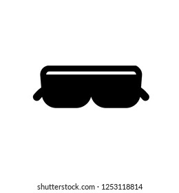 vector sunglasses icon.