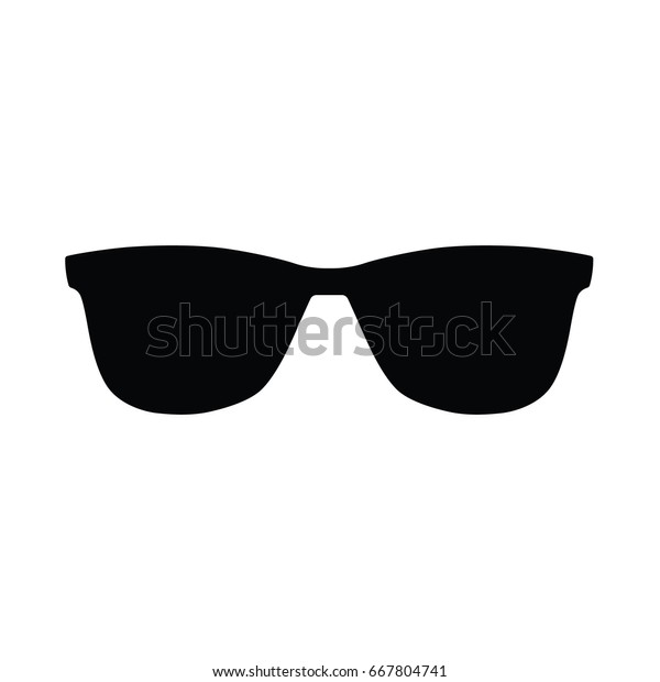 Vector Sunglasses Icon Shades Stock Vector (Royalty Free) 667804741