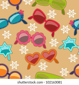 Vector Sunglasses Pattern