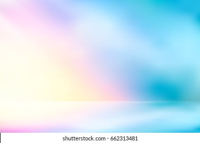 vector sunlight nature glitter, soft pastel Sweet color filter illustration abstract for background.