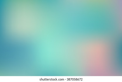 vector sunny blur summer background, colour gradient mesh