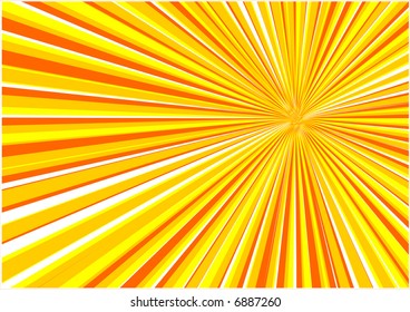 vector sunrise background