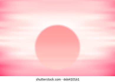 vector sunrise soft, twilight illustration sweet color filter abstract for simplicity background