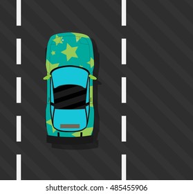 Vector super sports car