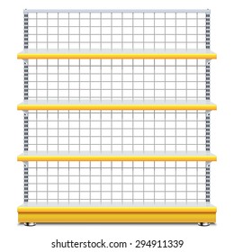 Vector Supermarket Shelves