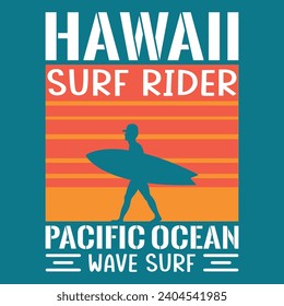 vector surf and paradise and surfer boy silhouette print for tshirt