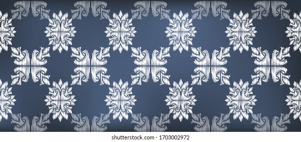  Diseño de superficie vectorial para tela, ropa textil, libro, interior, papel pintado, estuche de teléfono. Monocromo