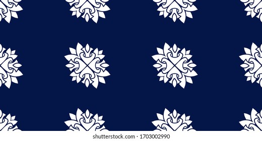 Vector surface design for fabric, apparel textile, book, interior, wallpaper, phone case. Monochrome