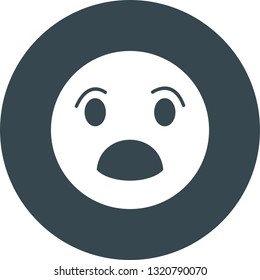  Vector Surprise Emoji Icon
