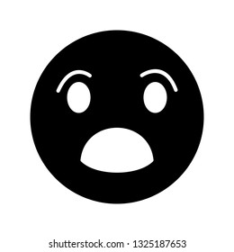  Vector Surprise Emoji Icon

