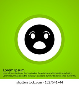  Vector Surprise Emoji Icon
