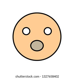  Vector Surprise Emoji Icon 
