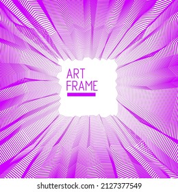 Arte de ilusión surrealista vectorial para el diseño, línea art 3d espacio interior texturizado dimensional, tema de viaje de drogas alucinógenas. Fantástico arte psicodélico moderno de moda, ilusión óptica dimensional.