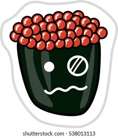 Vector sushi illustration