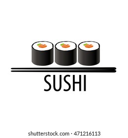 vector sushi logo
