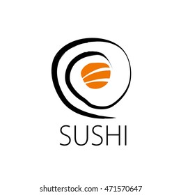 vector sushi logo