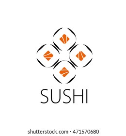 vector sushi logo