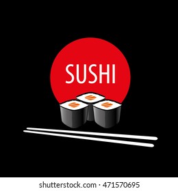 vector sushi logo