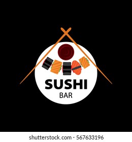 vector sushi logo