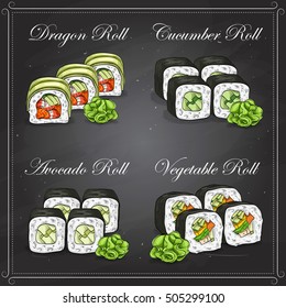 Vector Sushi sketch