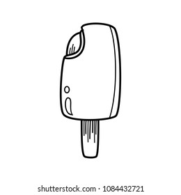 Vector of sweet ice cream 