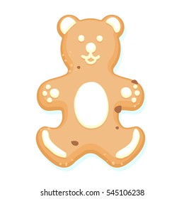 Vector sweet New Year's cookies