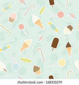 Vector sweet pattern