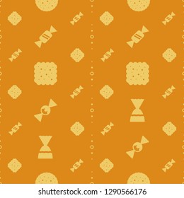 vector sweet simple pattern flat style for cafe, restaurant, packaging wrapping paper, menu, bakery shop, website, dessert banner, cupcake. Baked background 10 eps