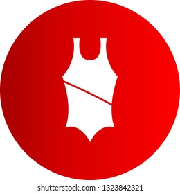  Vector Swimming Costume Icon
