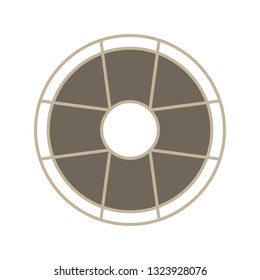 Vector Swimming Tube Icon