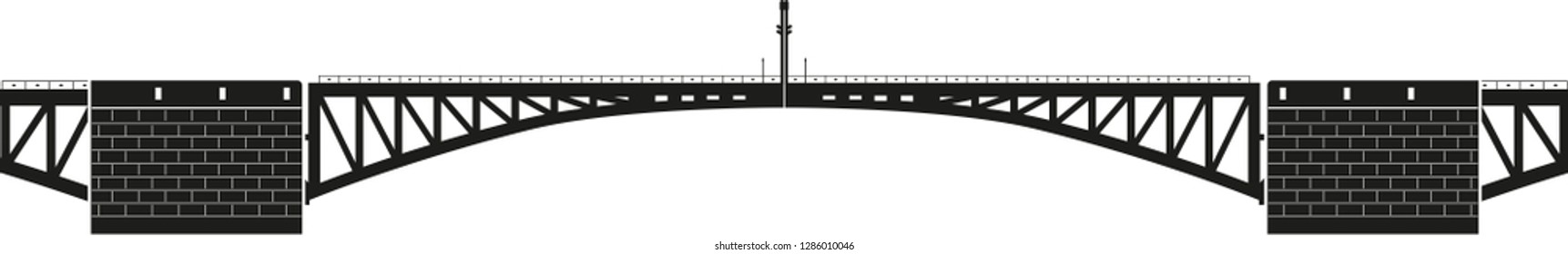 Vector swing bridge